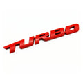 Adesivo Metálico 3D – Turbo Charging para Automóveis