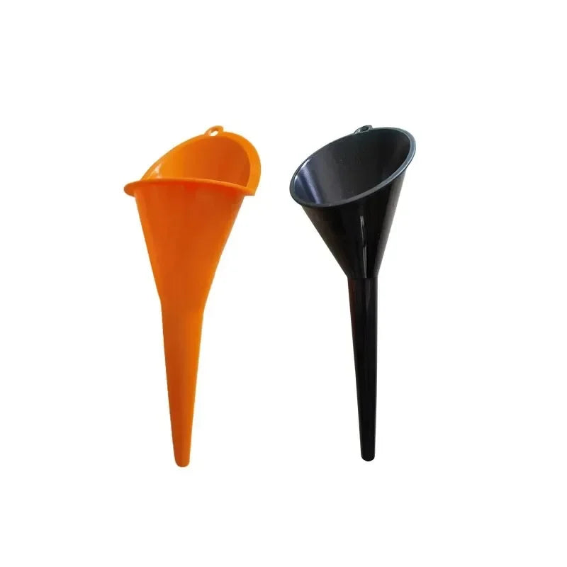 Funil de Combustível de Boca Longa - Ferramenta de Abastecimento para Carros e Motos, Anti-Splash